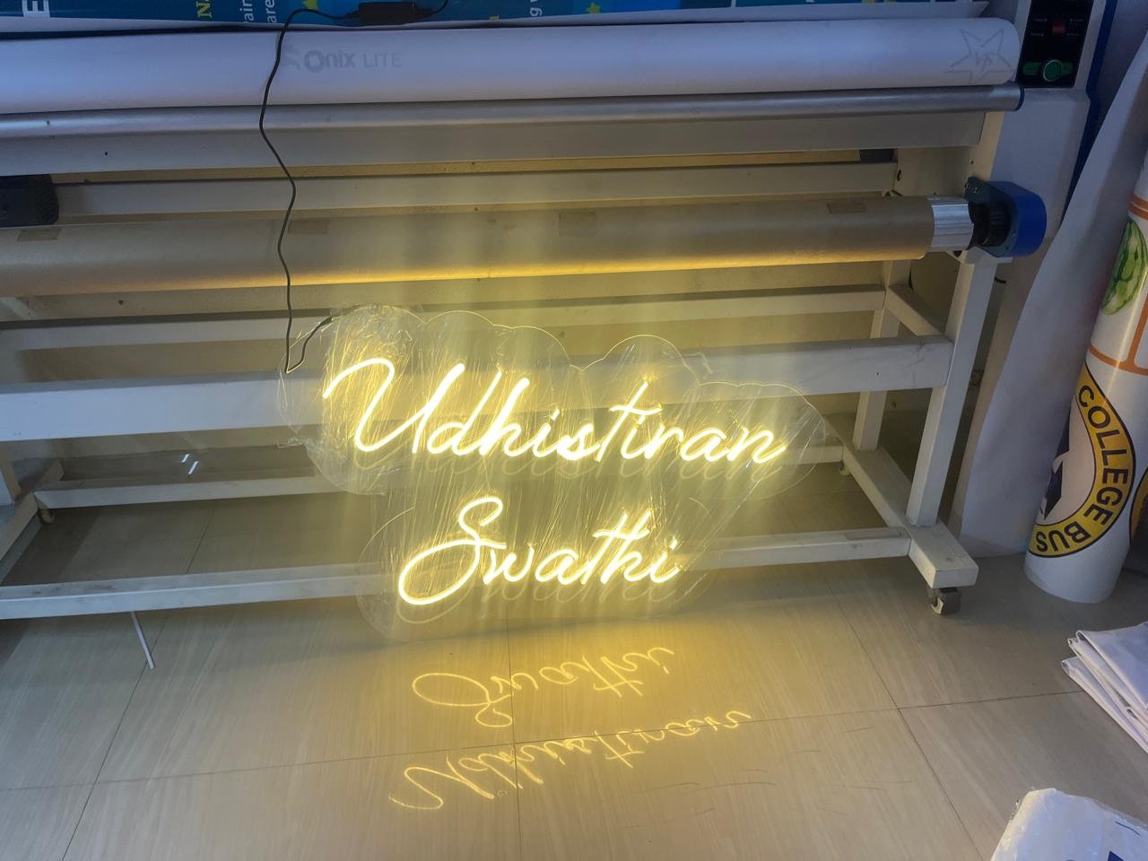 Sathyam signage project
